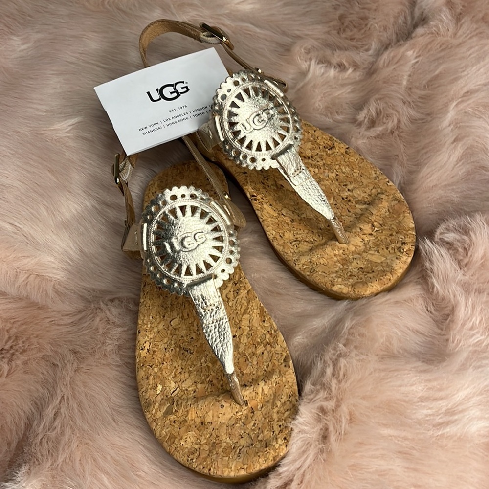 UGG AYDEN II METALLIC W/GOLD